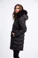 Fur Hood Insulated Winter Coat