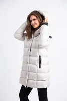 Two Tone Insulated Winter Coat