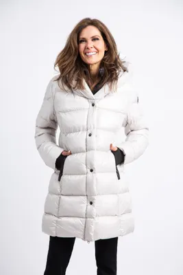 Two Tone Insulated Winter Coat