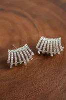 Multi Mini Hoop Bling Earrings