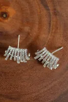 Multi Mini Hoop Bling Earrings