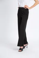 Wide Leg Ribbed Trousers