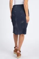 Challis Midi Wrap Skirt