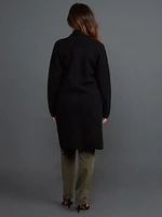 Open-Front Long Cardigan