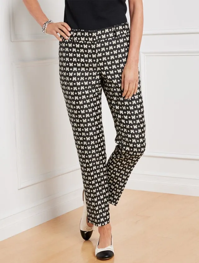 Talbots Chatham Ankle Pant - Dot Print