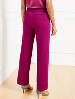 Tailored Stretch Slim Wide Ankle Pants