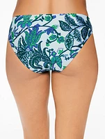Aqua Club Mid Rise Swim Bottom - Bali Blooms
