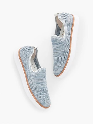 Brittany Marl Knit Slip-On Sneakers