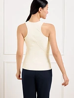 Contour Stretch Ribbed Tank