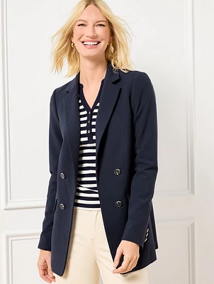 Tailored Stretch No Close Blazer