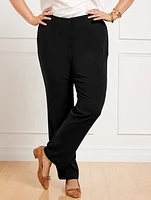 Easy Travel Straight Leg Pants