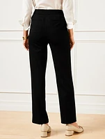 Straight Leg Refined Ponte Pants