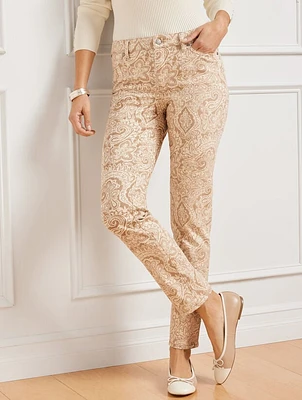 Slim Ankle Jeans - Star Paisley