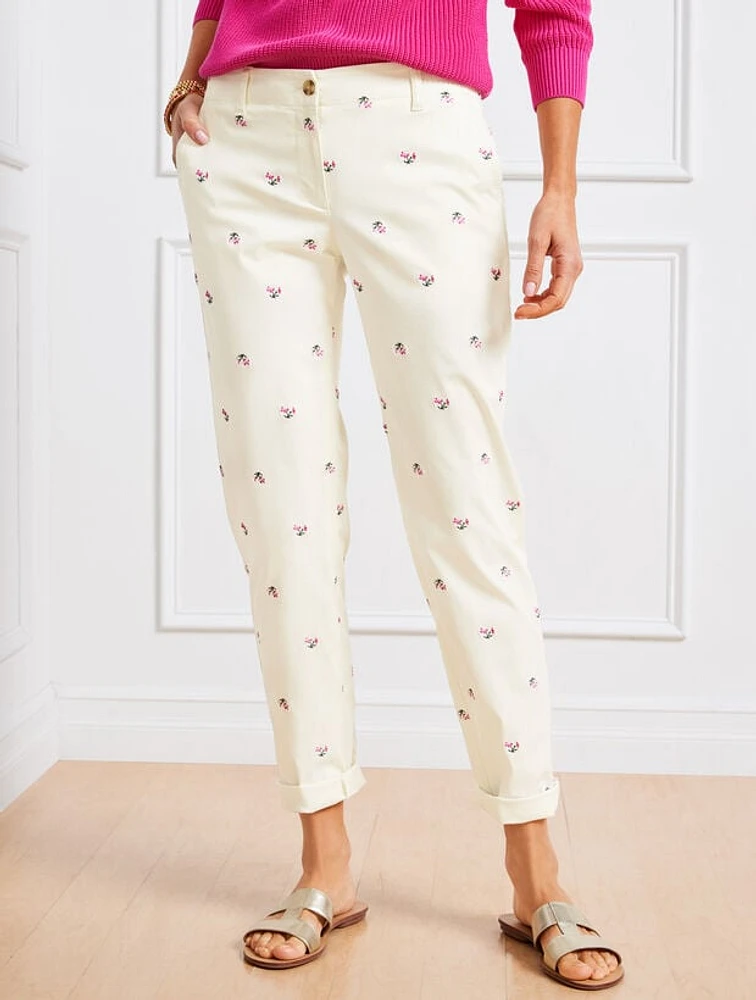 Relaxed Chinos - Floral Ditsy