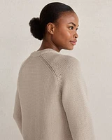 Split-Neck Sweater