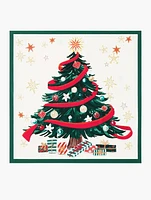 Christmas Tree Silk Square Scarf