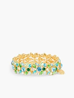 Sparkling Petal Stretch Bracelet