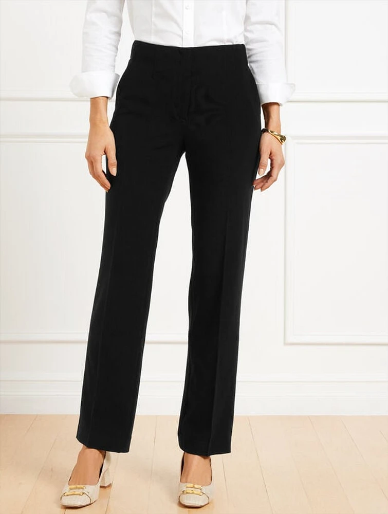 Easy Travel Straight Leg Pants