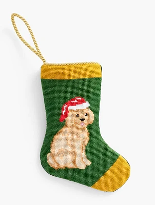 Bauble Stockings® for Talbots Holiday Dog