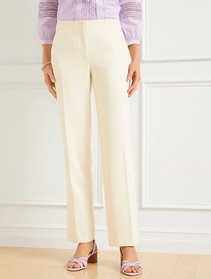 Adorn Crepe Straight Leg Pants