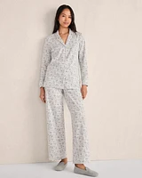 Organic Cotton Jersey Animal Dot Pajama Pants