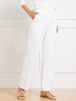 Talbots Linen Southampton Pants - Lined