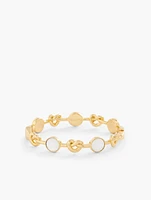 Float On Air Pearl Hinge Bangle