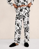 Organic Cotton Poplin Modern Floral Pajama Set