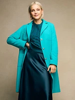 Patch Pocket Long Coat