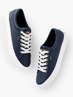 Keds® Jump Kick Leather Sneakers