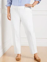Talbots Hampshire Straight Ankle Pants - Lined Curvy Fit