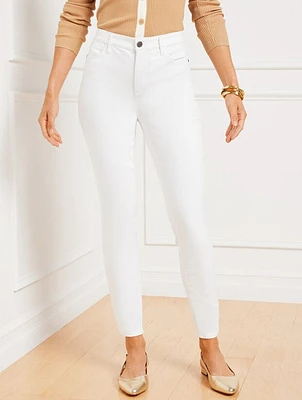 Jeggings - White Curvy Fit