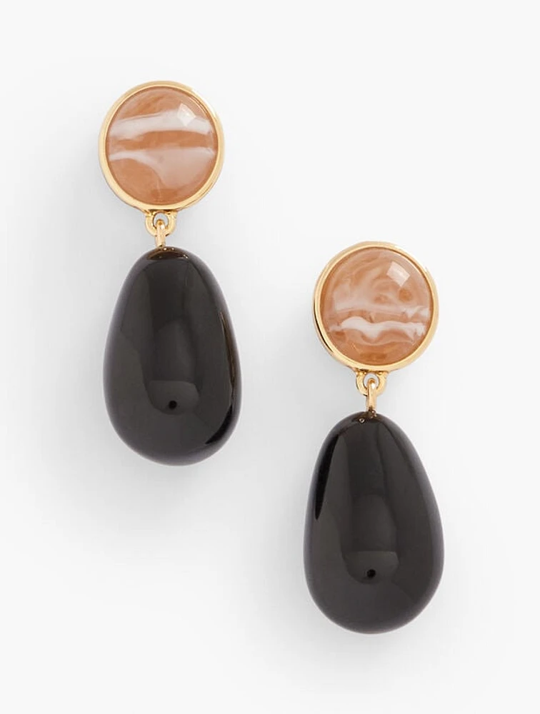 Refined Drop Earrings