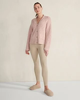 Cashmere Pointelle Cardigan