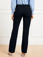 Straight Leg Ponte Trousers