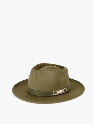 Buckle Trim Fedora