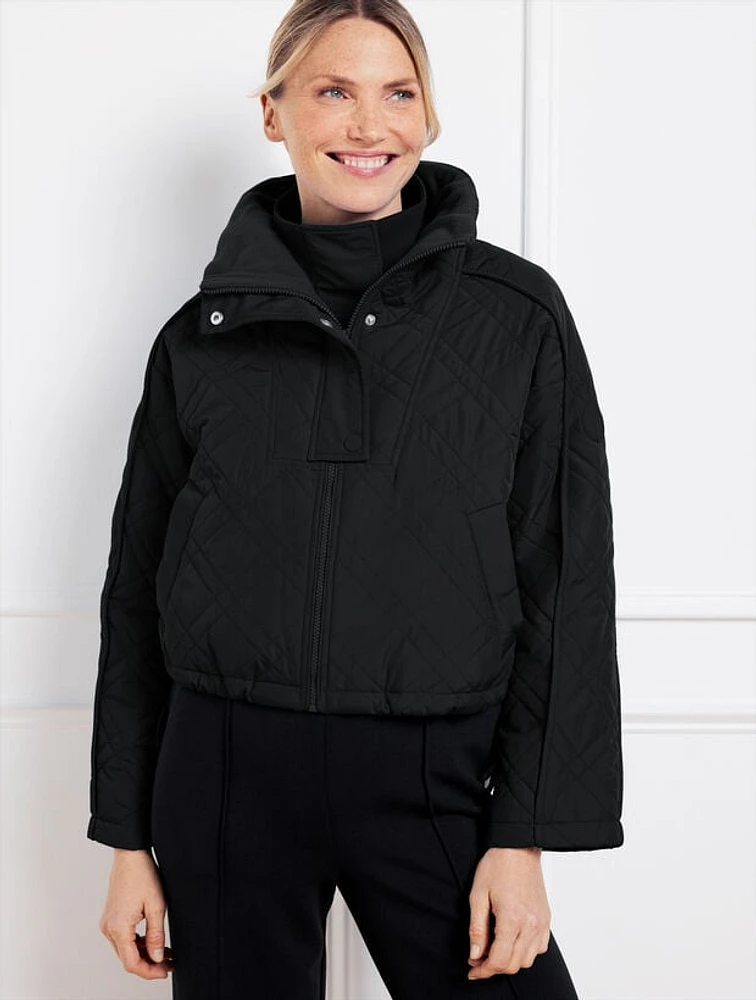 Cropped Puffer Jacket