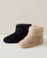 Faux Fur Booties