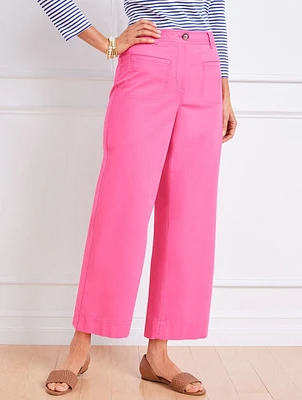 Wide Crop Pants