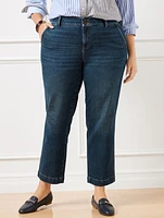 Straight Ankle Jeans - Darien Wash