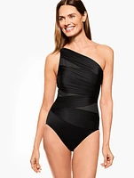 Miraclesuit® Jena One-Shoulder Cutout One Piece