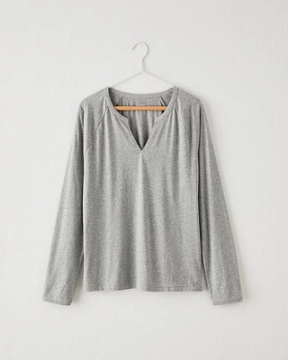 Organic Cotton Jersey Sleep Top