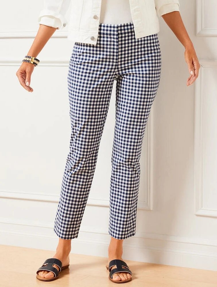 Perfect Crops - Sunrise Gingham Curvy Fit