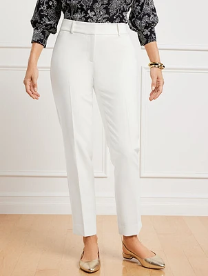 Talbots Hampshire Straight Ankle Pants - Lined Curvy Fit