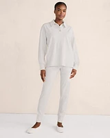 Ottoman Rib Polo Popover