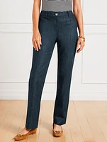 Refined Denim Straight Leg Pants