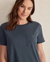 Organic Cotton Interlock T-Shirt Dress