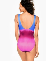 Miraclesuit® Regatta One Piece - Ombré Tie Dye