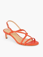 Elena Knot Soft Nappa Sandals