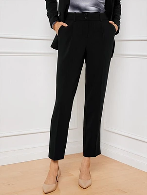 Easy Travel Tapered Ankle Pants